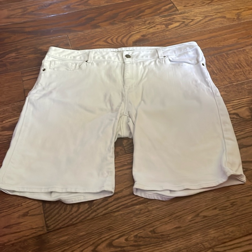 Michael Kors White denim shorts